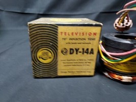 New Old Stock STANCOR Television 70° Deflection Yoke DY-14A - TV Part CO... - $18.69
