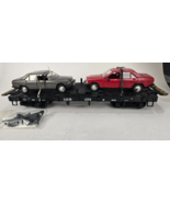 LGB 4059 FLAT CAR WITH 2 MERCEDES AUTOMOBILES-  G-Scale.  READ! - $52.00