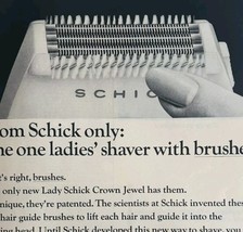 1964 Lady Schick Crown Jewel Shaver Advertisement Razor Hair Care DWII19 - $466.86 MXN