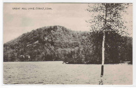 Great Hill Lake Cobalt Connecticut postcard - £4.07 GBP