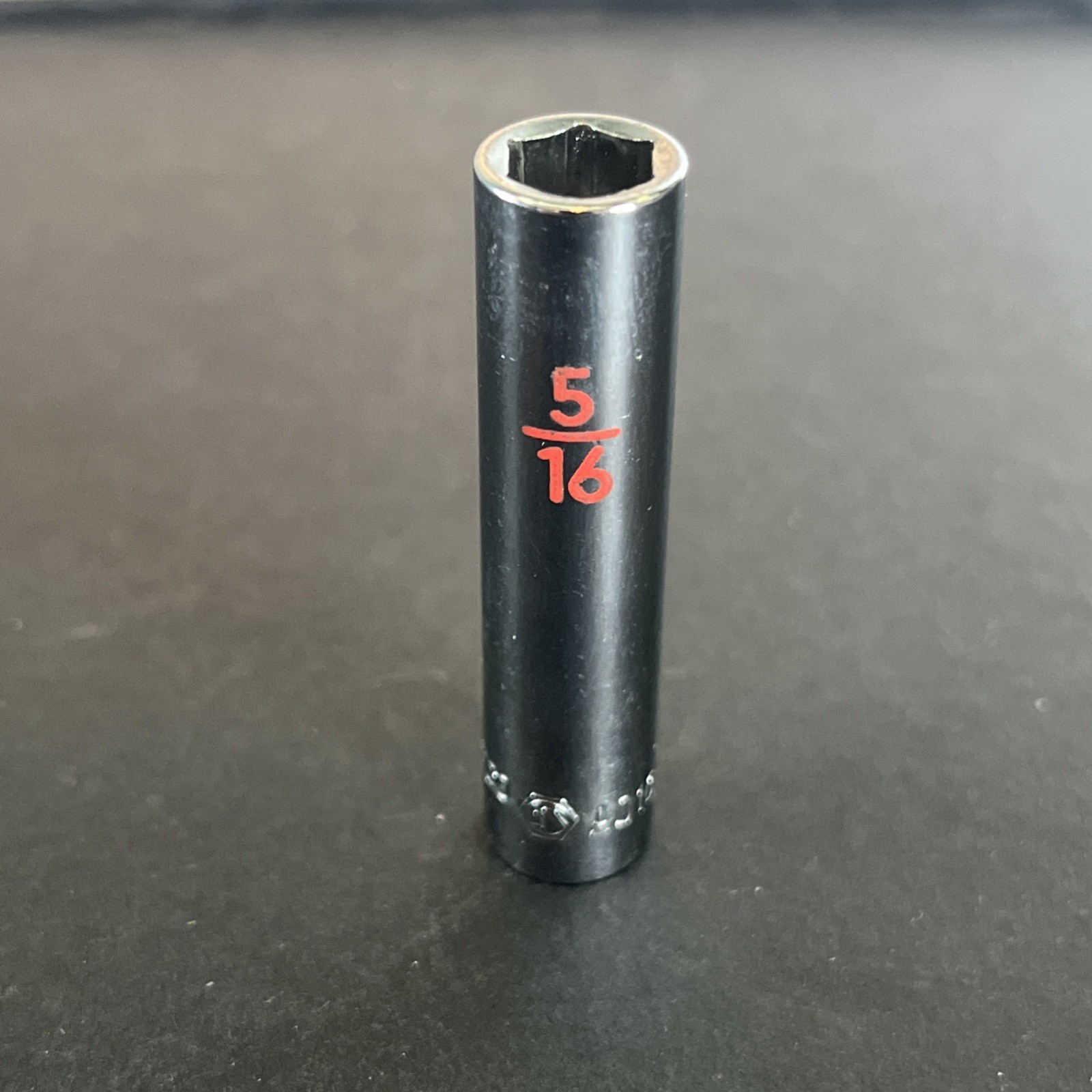 Matco Tools AD106A 1/4&quot; Drive 6 Pt. 5/16&quot; SAE Deep Chrome Socket VTG - $12.76