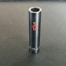 Matco Tools AD106A 1/4&quot; Drive 6 Pt. 5/16&quot; SAE Deep Chrome Socket VTG - €11,29 EUR