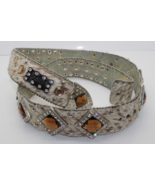 Women's BHW Hair On Western Studded Womens Belt Size 29-33 in (No Buckle) - $18.69