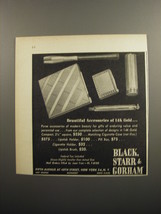 1952 Black, Starr &amp; Gorham Ad - Compact, Lipstick Holder, Pill Box - £14.72 GBP