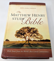 The Matthew Henry Study Bible KJV Hardcover Red Letter 1997 2020 - $49.00