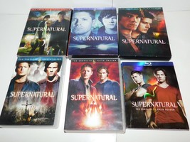 Supernatural Compete Series 1 2 3 4 5 6 DVD SETS  - £47.40 GBP
