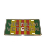 Vietnam Vet Veteran Ribbon World War License Plate 6&quot;x12&quot; - $9.40 CAD