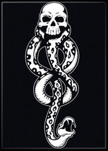 Harry Potter Dark Mark Death Eater Snake Skull Refrigerator Magnet, NEW ... - $3.99