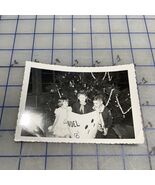 Vintage Photograph Children At Christmas Boy Scout / Cub Scout 1950s B&amp;W - $10.79 CAD