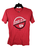 Reebok Nhl Youth Nhl Chicago Blackhawks Short Sleeve T-Shirt, Red - Medium 10/12 - $12.86