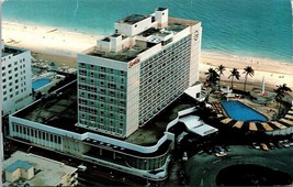 Seville Beach Hotel Miami Beach Florida Postcard - £7.86 GBP