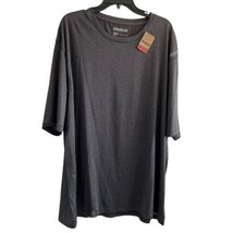 NWT Men’s Reebok Charcoal Gray Performance Training Shirt Gym Workout Si... - $23.74