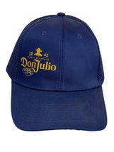 Vintage Don Julio 1942 Navy Blue Adjustable Mesh Trucker Cap Hat Nissin - $20.99