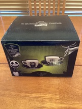 Disney Tea Cup Set of 2 From Tim Burton’s The Nightmare Before Christmas.  Cool! - £20.72 GBP