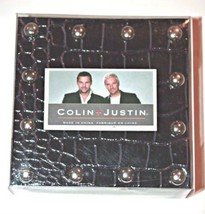 Colin &amp; Justin Deep Purple Studded 4-PACK Bar Table Coasters Free Shipping - £54.48 GBP