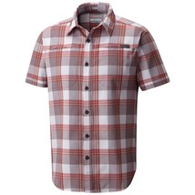 75$ Columbia Men&#39;s Battle Ridge Stretch Shirt,Color:Red Element  Size: Small - £38.91 GBP