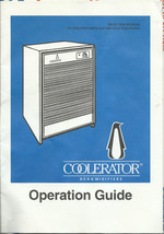 Printed COOLERATOR Dehumidifier DH003 Operation Guide Manual part no. 1162739 - £21.43 GBP