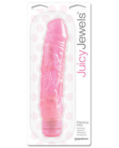 Juicy Jewels Precious Pink Vibrator - Pink - $31.83