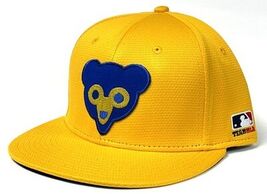 Chicago Cubs MLB OC Sports 1962 Vintage Q3 Yellow Hat Cap Adult Men&#39;s Ad... - $32.15 CAD