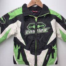 Castle X Racing YOUTH 3T Snowmobile Jacket Insulated Green Black White - $29.69