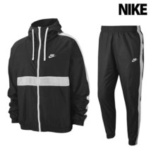 Nike 23FW Additional Production Men&#39;s Nike Club Woven Hoodie Pants BV3025-013 - £97.44 GBP