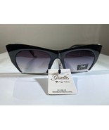 Women&#39;s cat eye style sunglasses with purple lenses &amp; burgundy animal pr... - $13.03 CAD