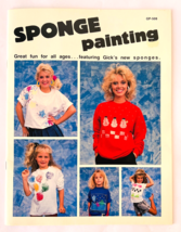 Sponge Painting 1988 Booklet How to Decorate T-shirts Fun Activity for Kids - £4.01 GBP