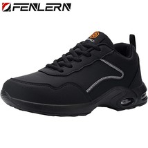 Fenlern Men Safety Shoes Women light weight Work Size 35 Steel Toe Shoes for Wom - £48.42 GBP