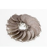 1920&#39;s-40&#39;s Mexico 20 Centavos Silver Coin Bracelet  7.25&quot; 64.3gr - $524.50 CAD
