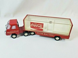 Vintage Buddy L Coca Cola Delivery Truck - 1970s Original Metal Tin Toy Japan - £20.24 GBP
