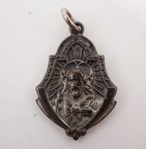 Religious Medallion Sacred Heart of Jesus - $24.74