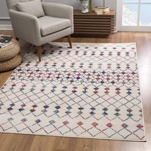 15' Cream Ikat Area Rug - $209.67 CAD