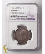 1926 Australie Florin, 2 Shillings Classé Au Détails Par NGC, Km #27 - $906.70 CAD
