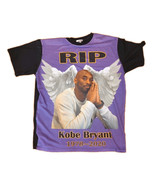 Kobe Bryant RIP 1978-2020 T-Shirt KING Lakers NBA BLACK MAMBA 3XL Angel ... - $19.11 CAD