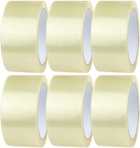 MantraRaj 6 Roll Clear Packing Tape Transparent Tape for Packing Parcels Boxes - £8.40 GBP+