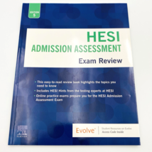 Admission Assessment Exam Review By HESI Paperback Edition 5 Elsevier -V... - $448.69 MXN