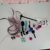 Replacement Part Accessories Monster High Bratz Doll Shoes Heels Brush Comb  - $14.84