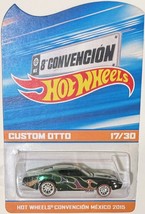 Green CUSTOM OTTO Hot Wheels 2015 Mexico Convention 17/30 EXREAMLY RARE! - £342.65 GBP