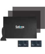 Selens 2-Piece Non-Stick Polarized Film Sheets With Polarizing, Point 8 ... - $38.98