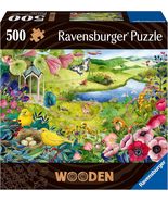 NEW Ravensburger WOODEN Jigsaw Puzzle 500 Pieces 17513 Wilder Garden - $1,003.03 MXN