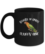 Coffee Mug Funny Beware of small Fluffy One Birds Animals  - £15.94 GBP