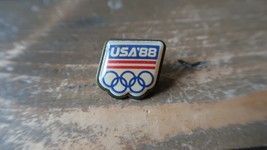 Vintage 1988 USA Olympics Lapel Pin 1.8cm - £19.77 GBP