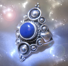 HAUNTED RING IGNITE YOUR SPIRIT LIGHT UNLEASH POWER GOLDEN ROYAL COLLECT MAGICK image 2