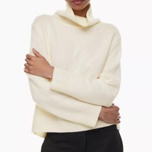WILFRED Aritzia Luxe Cashmere Jara Sweater Cream Size XS - £53.24 GBP