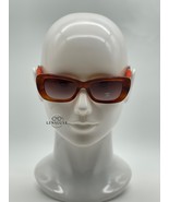 CHANEL CH5514-C 622/S6 Polished Red Tweed Gold CC Logo Sunglasses NWT w/... - $308.75
