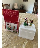 RARE Disney Dept 56 Mickey’s Merry Christmas A Gift From Mickey VGC w box - £40.19 GBP