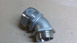 T&B Thomas Betts 5347SST Stainless Steel 2"NPT 45 Degree Liquid Tight Connector - $76.59