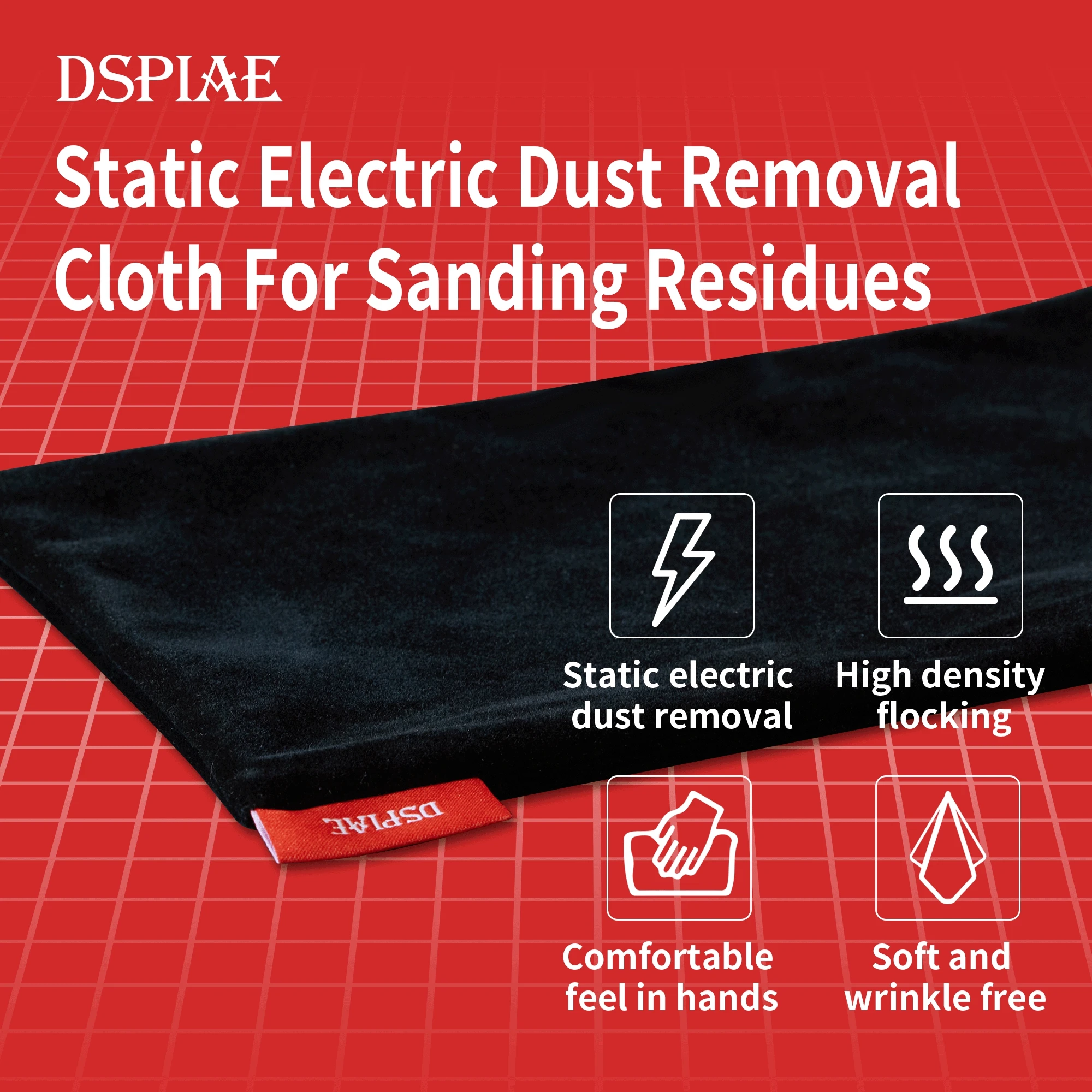 DSPIAE DC-25 Static Electric Dust Removal Cloth For Sanding Residues - $58.47