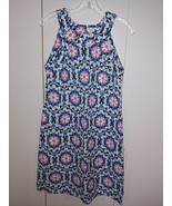 CROWN &amp; IVY LADIES SLEEVELESS LINEN/RAYON A-LINE PULL-OVER DRESS-6-NWOT-... - $17.78 CAD