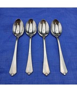 Wallace Lotus 18/8 Stainless Steel Set 4 Teaspoon Spoon Flatware JAPAN - $1,324.80 MXN